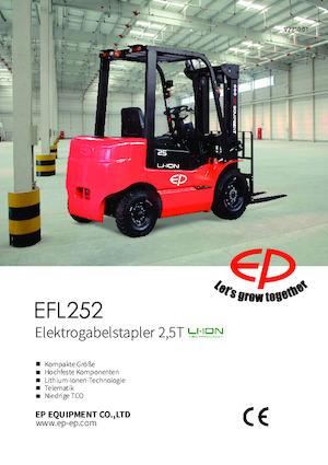 Carretillas elevadoras eléctricas EP EFL252