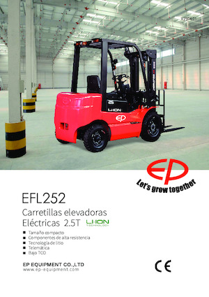 Carretillas elevadoras eléctricas EP EFL252