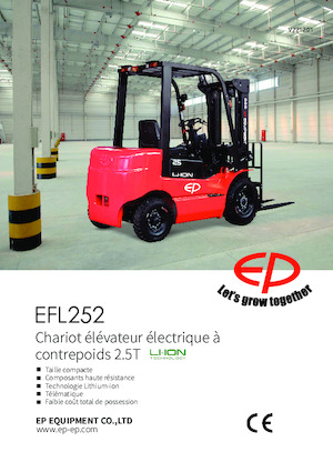 Carretillas elevadoras eléctricas EP EFL252