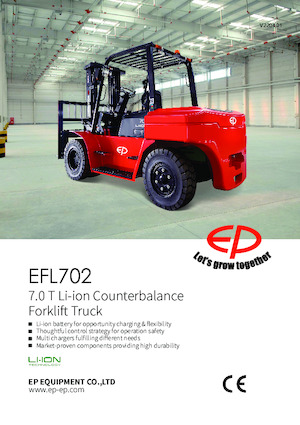 Carretillas elevadoras eléctricas EP EFL702