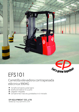 Carretillas elevadoras eléctricas EP EFS101