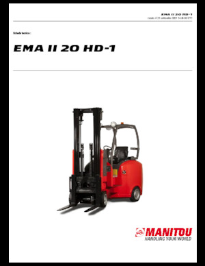Carretillas elevadoras eléctricas Manitou EMA II 20 HD-1