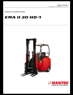 Carretillas elevadoras eléctricas Manitou EMA II 20 HD-1