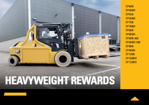 Carretillas elevadoras eléctricas Caterpillar EP80N