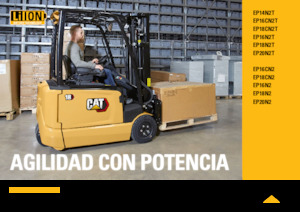 Carretillas elevadoras eléctricas Caterpillar EP100N