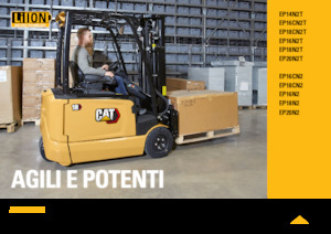 Carretillas elevadoras eléctricas Caterpillar EP80N