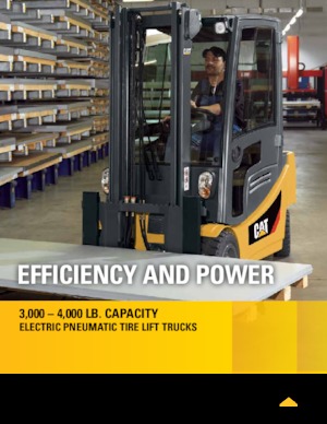 Carretillas elevadoras eléctricas Caterpillar EP4000