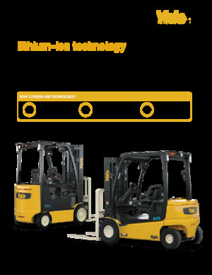 Carretillas elevadoras eléctricas Yale ERC060VGL