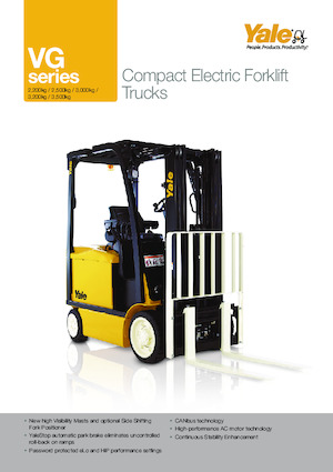 Carretillas elevadoras eléctricas Yale ERC25VG MWB