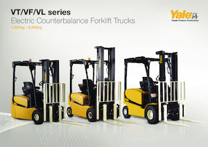 Carretillas elevadoras eléctricas Yale ERP18VT LWB