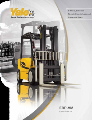 Carretillas elevadoras eléctricas Yale ERP100VML