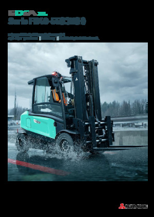 Carretillas elevadoras eléctricas Mitsubishi FB40N  