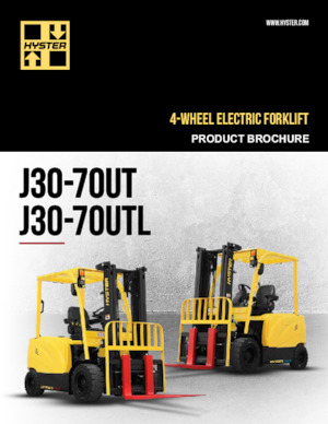 Carretillas elevadoras eléctricas Hyster J70UT
