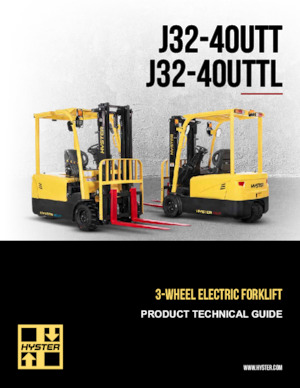Carretillas elevadoras eléctricas Hyster J32UTT