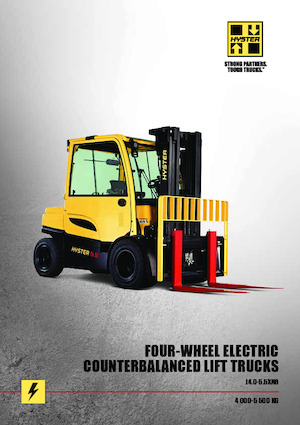 Carretillas elevadoras eléctricas Hyster J5.0XN