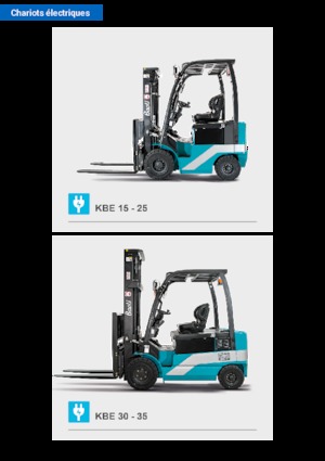 Carretillas elevadoras eléctricas Baoli KBE 30