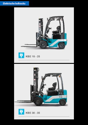 Carretillas elevadoras eléctricas Baoli KBE 30