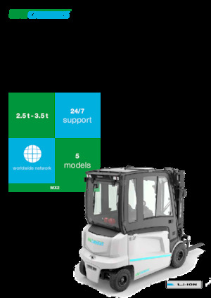Carretillas elevadoras eléctricas UniCarriers MX2-25