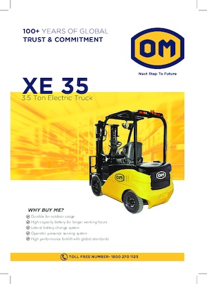 Carretillas elevadoras eléctricas OM XE35