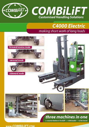 Carretillas multidireccionales diesel Combi-Lift C 4000 E