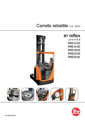 Carretillas elevadoras eléctricas BT Reflex RRE 140 H