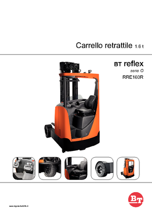 Carretillas elevadoras eléctricas BT Reflex RRE 160 R
