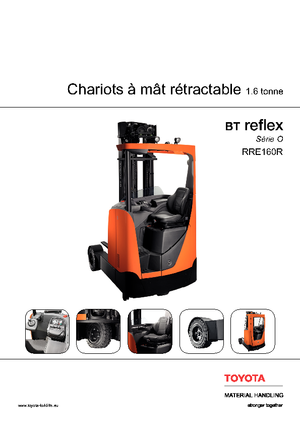 Carretillas elevadoras eléctricas BT Reflex RRE 160 R