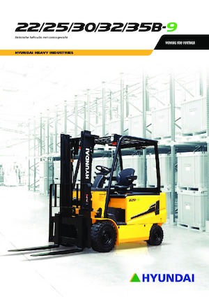 Carretillas elevadoras eléctricas Hyundai 32B-9