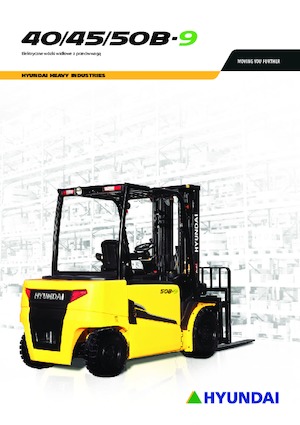 Carretillas elevadoras eléctricas Hyundai 40B-9