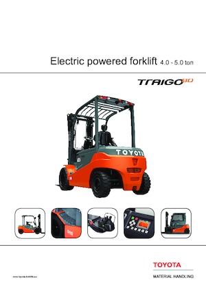 Carretillas elevadoras eléctricas Toyota 8 FBMT 40