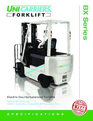 Carretillas elevadoras eléctricas UniCarriers BXP35LN