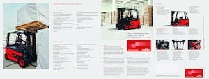 Carretillas elevadoras eléctricas Linde E 40/600 L