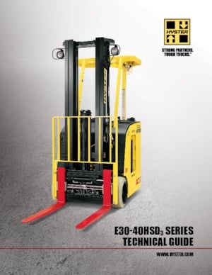 Carretillas elevadoras eléctricas Hyster E30HSD3