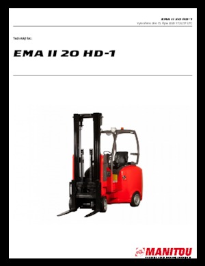 Carretillas elevadoras eléctricas Manitou EMA II 20 HD-1