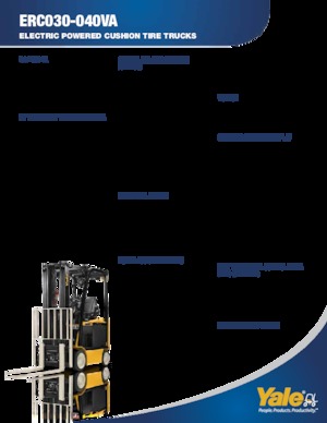 Carretillas elevadoras eléctricas Yale ERC030VA