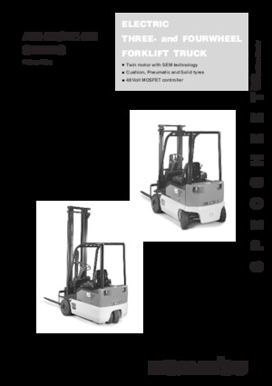 Carretillas elevadoras eléctricas Komatsu FB 12 M 2 R