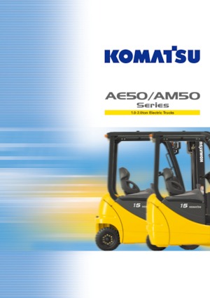 Carretillas elevadoras eléctricas Komatsu FB18M-12