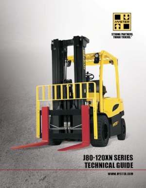 Carretillas elevadoras eléctricas Hyster J120XN