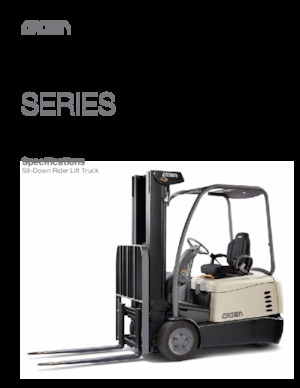 Carretillas elevadoras eléctricas Crown SC 524X-40