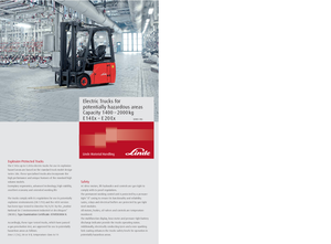 Carretillas elevadoras eléctricas Linde E 20 EX PL