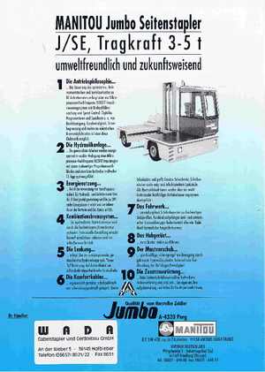 Carretillas elevadoras todo terreno Jumbo J/SE 50