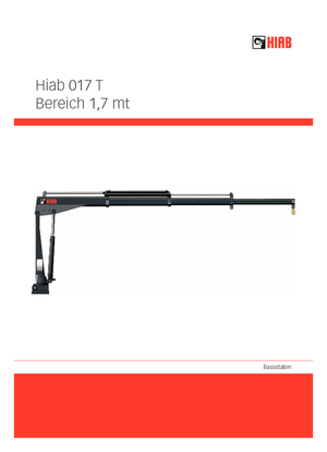 Grúas  de carga eléctricas Hiab 017 T-1 ELT