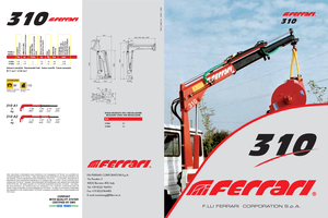 Grúas  de carga eléctricas Ferrari® 310 A1 E 