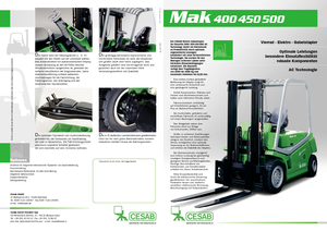 Carretillas elevadoras eléctricas Cesab MAK 500 AC