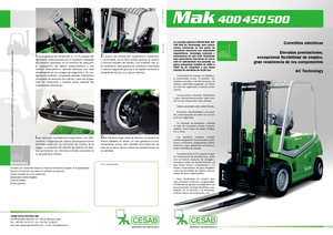Carretillas elevadoras eléctricas Cesab MAK 450 AC