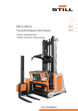 Carretillas elevadoras de carga lateral eléctricas Still MX-X