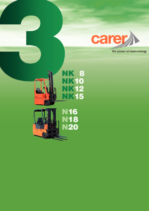 Carretillas elevadoras eléctricas Carer N 18-3 ac