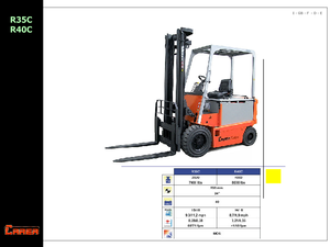 Carretillas elevadoras eléctricas Carer R 35 C