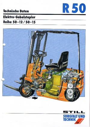 Carretillas elevadoras eléctricas Still R 50-15