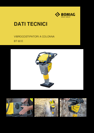 Apisonadores eléctricos Bomag BT 60 E 